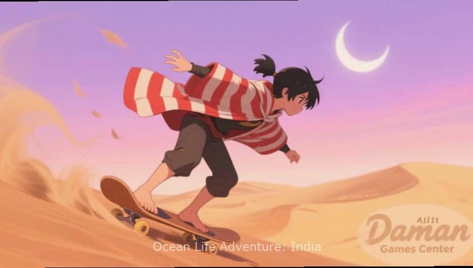 Ocean Life Adventure: India - Gameplay Interface Ocean Life Adventure: India gameplay interface showing diver exploring coral reef with marine species identification